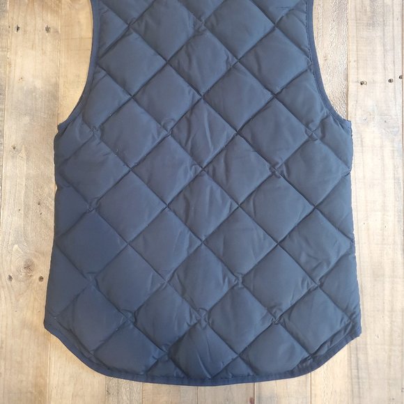 J.Crew NWOT Quilted Puffer Vest, Black, XS - Picture 5 of 6